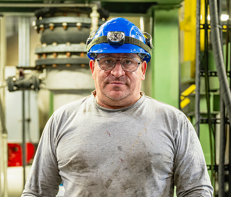  men in helmet