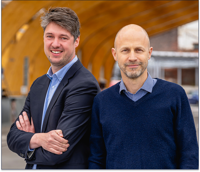  Frédéric Fontaine, Directeur général + Jos Raymenants, Directeur général adjoint